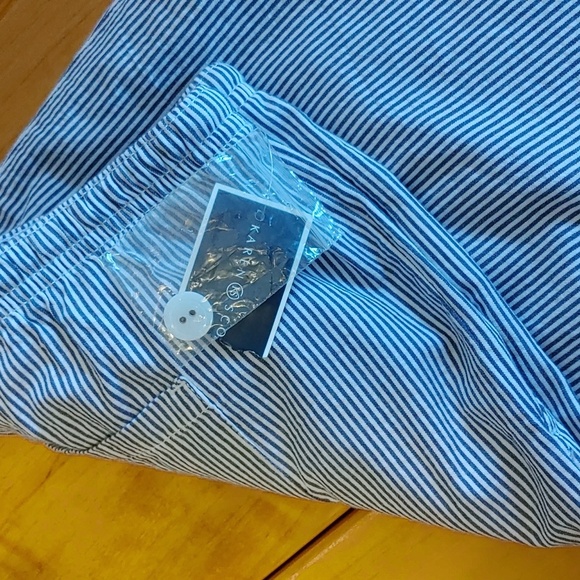 💜NWT Karen Scott Striped Cotton Capris - Picture 7 of 8